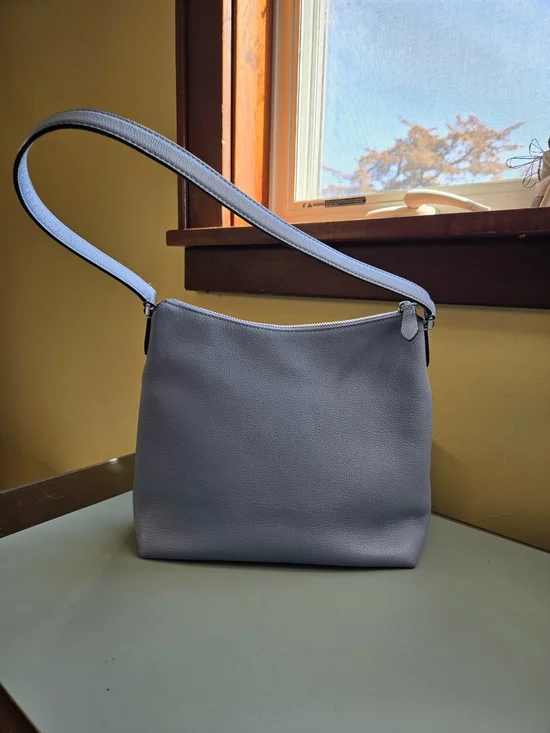 KATE SPADE Bailey Light Blue Leather Shoulder Bag - Picture 6 of 13